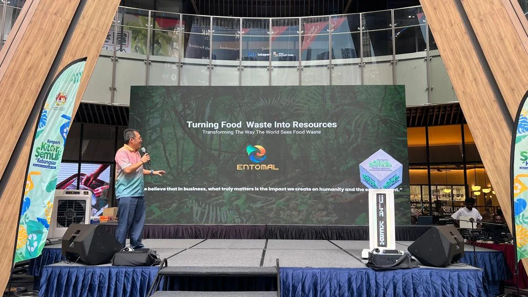 Awareness on food waste composting by Entomal